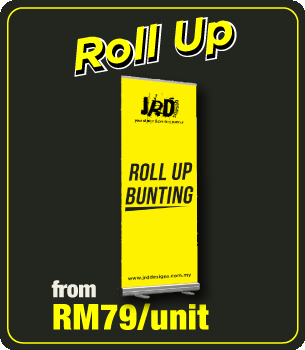 Roll Up Bunting Printing