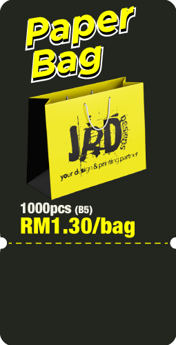 B5 Paper Bag Printing