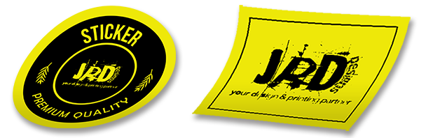 Mirrorkote Sticker Printing